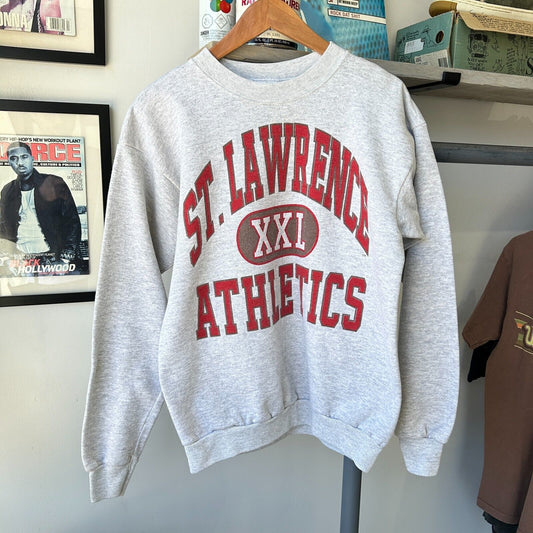 VINTAGE 90s | St Lawrence XXL Athletics Sweater sz M Adult