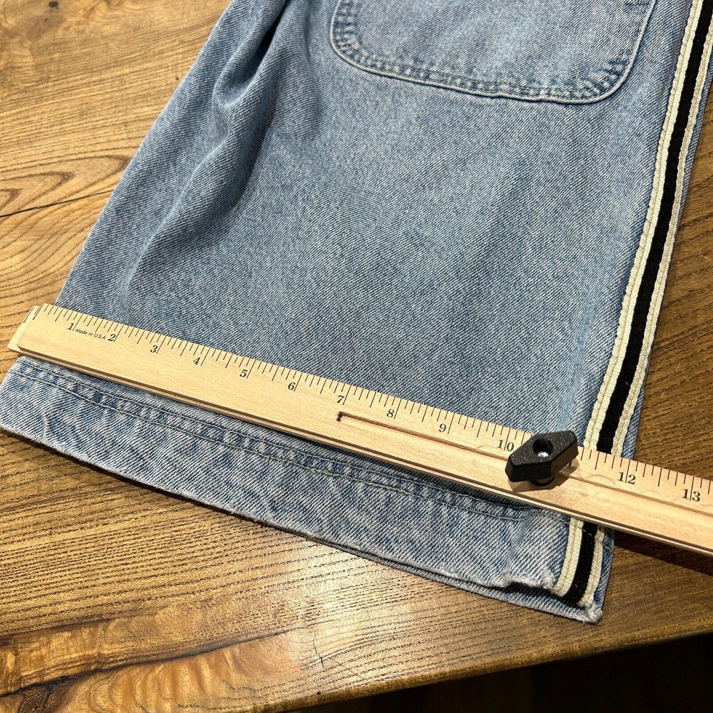 VINTAGE 90s | Skunk JNCO Jeans Baggy Denim Shorts sz W30