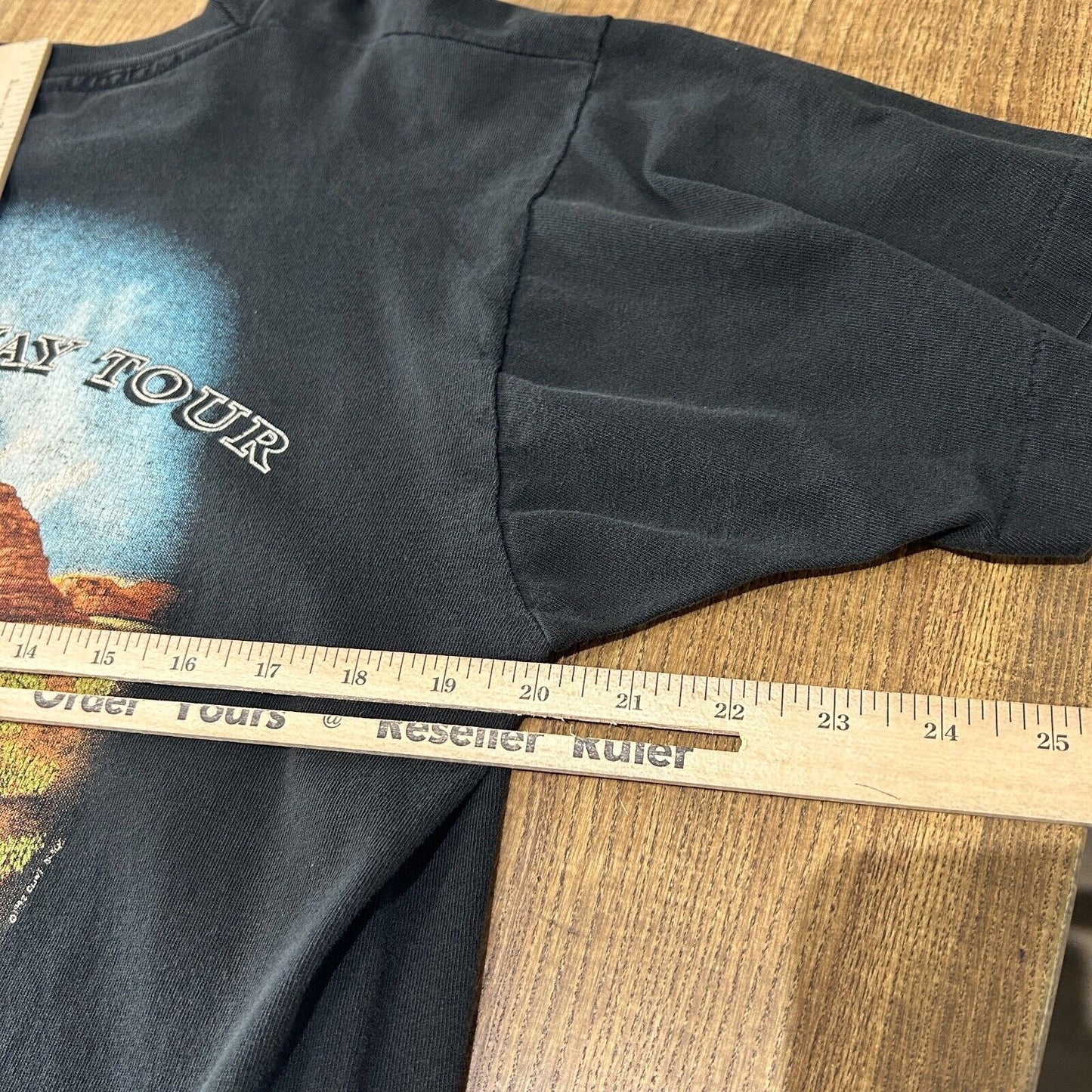 VINTAGE 90s | Clint Black The Hard Way Tour Band T-Shirt sz L