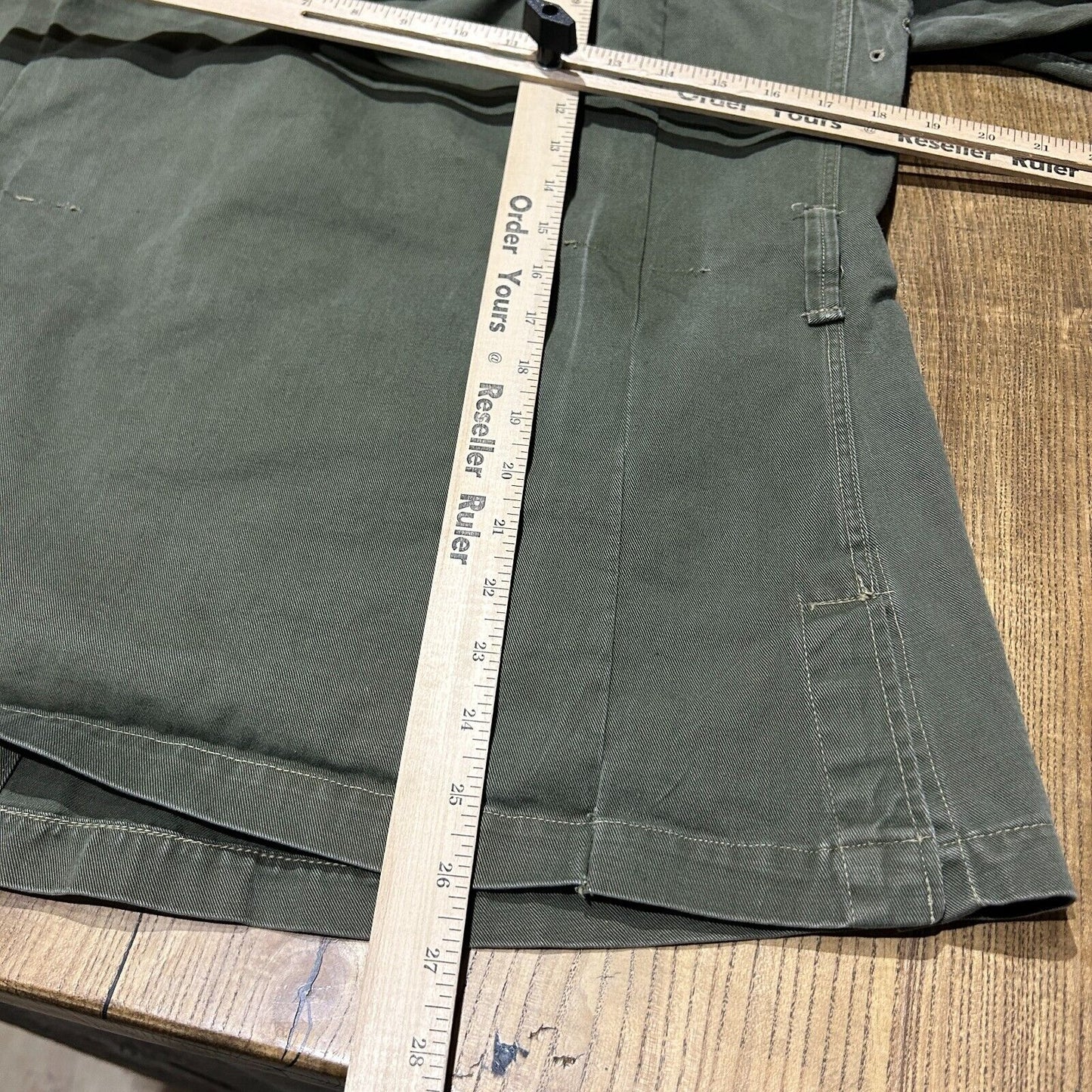 VINTAGE | Military Army Fatigue Combat Button Down Shirt Jacket sz L