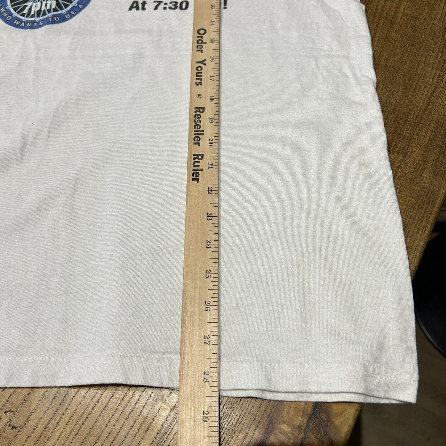 VINTAGE | Channel 9 News ABC Network White T-Shirt sz L Adult