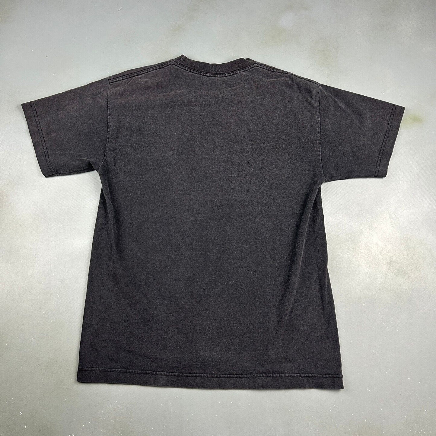 VINTAGE Y2K Disturbed Video Game Faded Black T-Shirt sz Small Adult