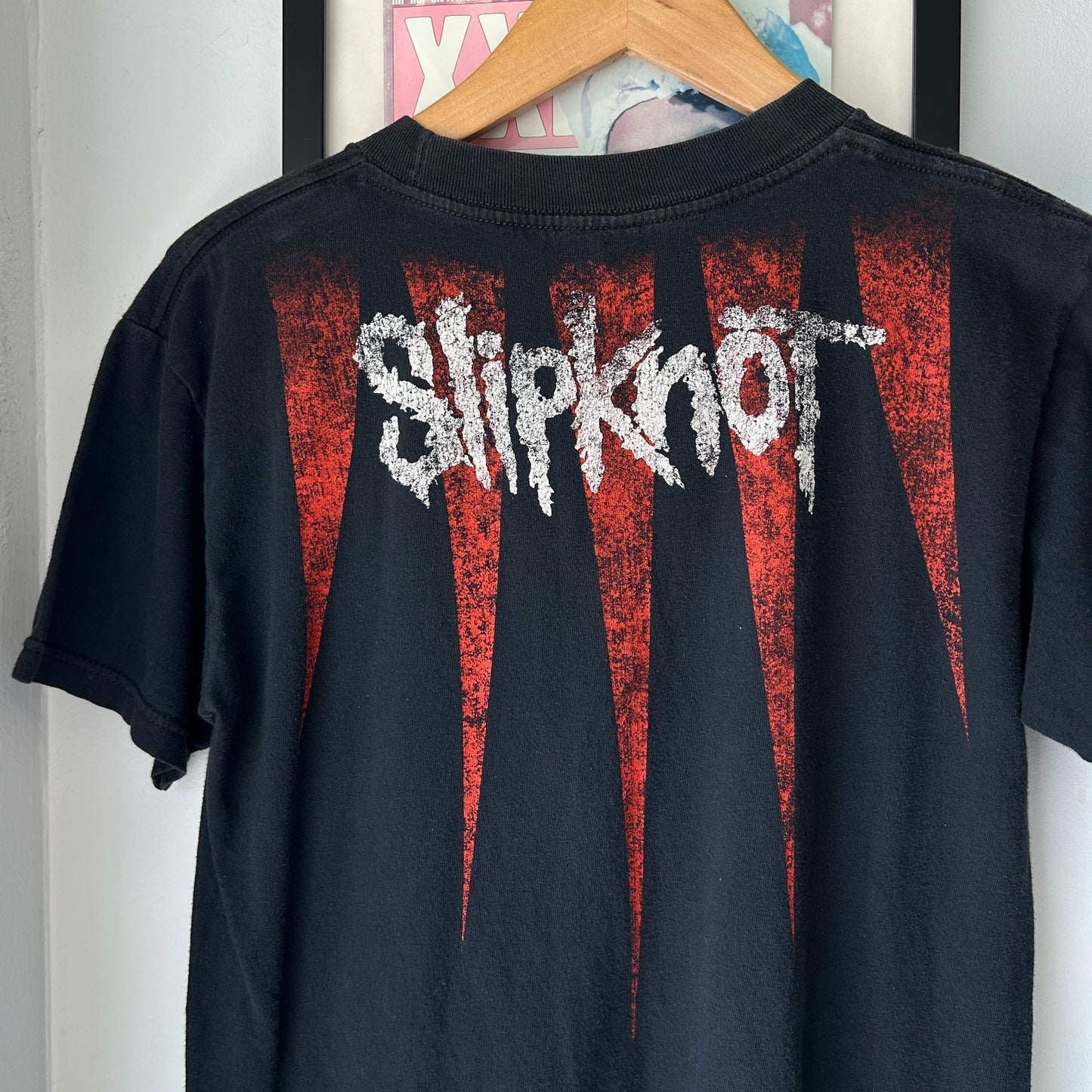 VINTAGE Y2K | Slipknot Heavy Metal Band T-Shirt sz S