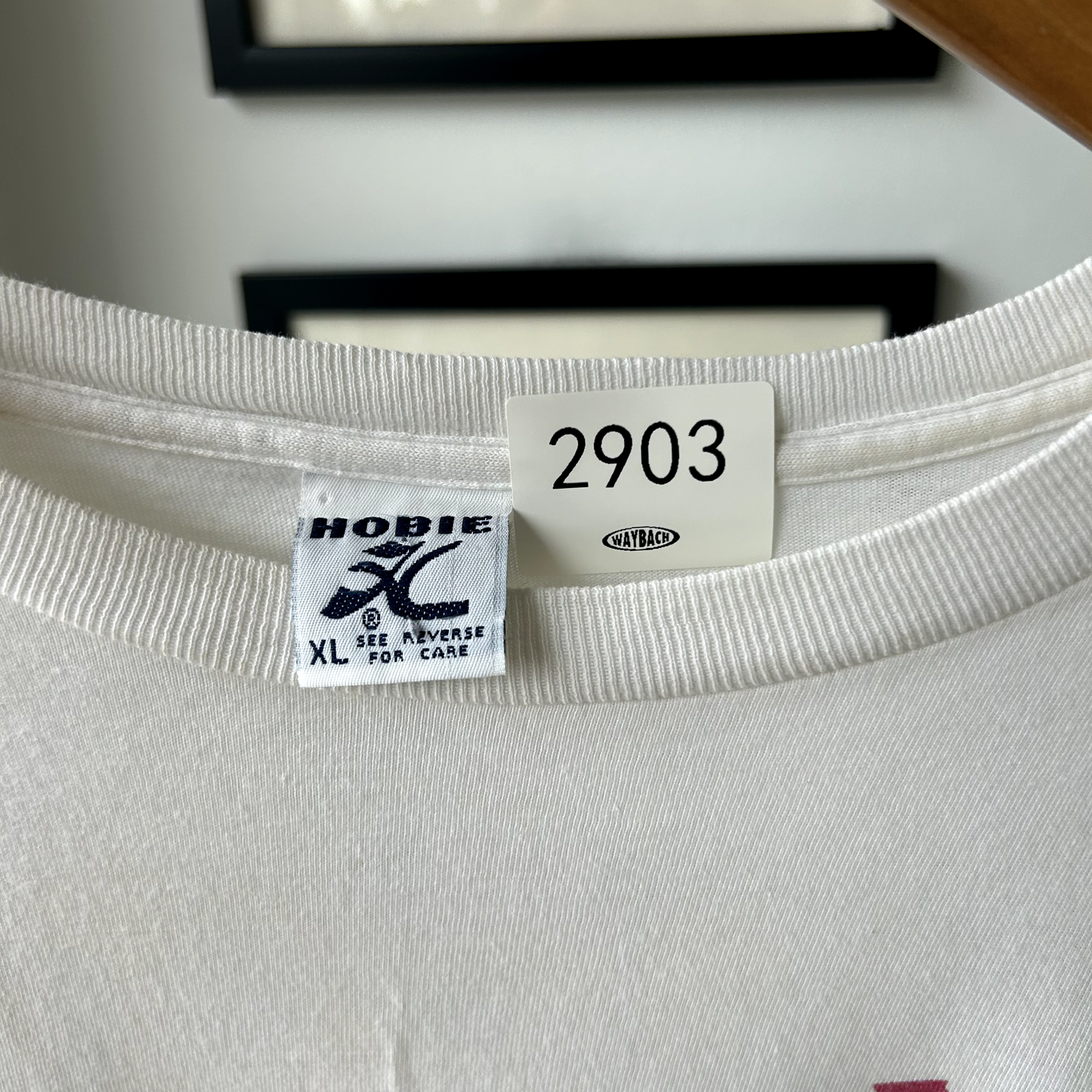 VINTAGE 1987 | Hobie Surfers Paradise Graphic T Shirt Sz Adult XL White