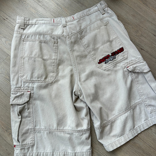 VINTAGE 90s Y2K | Jnco Jeans Baggy Cargo Shorts sz W38