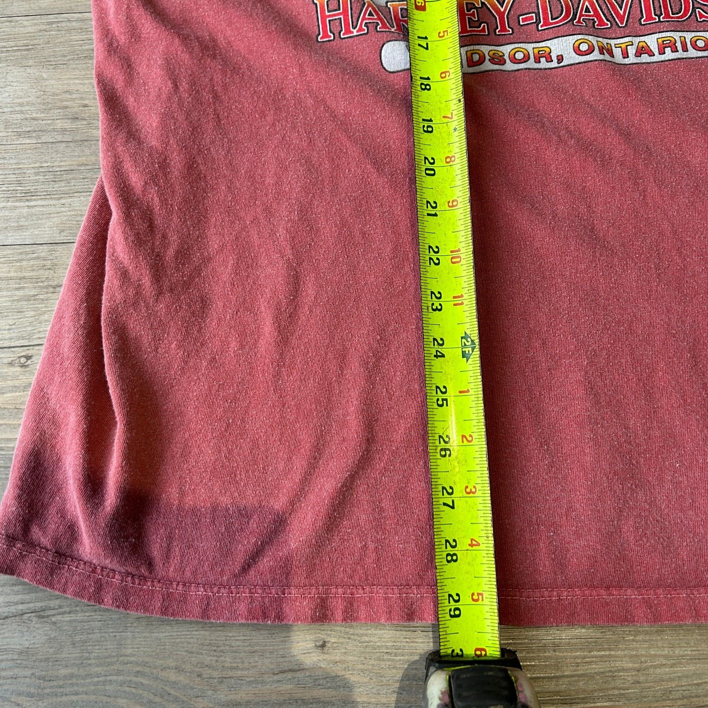 VINTAGE 90s | HARLEY DAVIDSON Thunder Road Canada Biker T-Shirt sz XL Adult