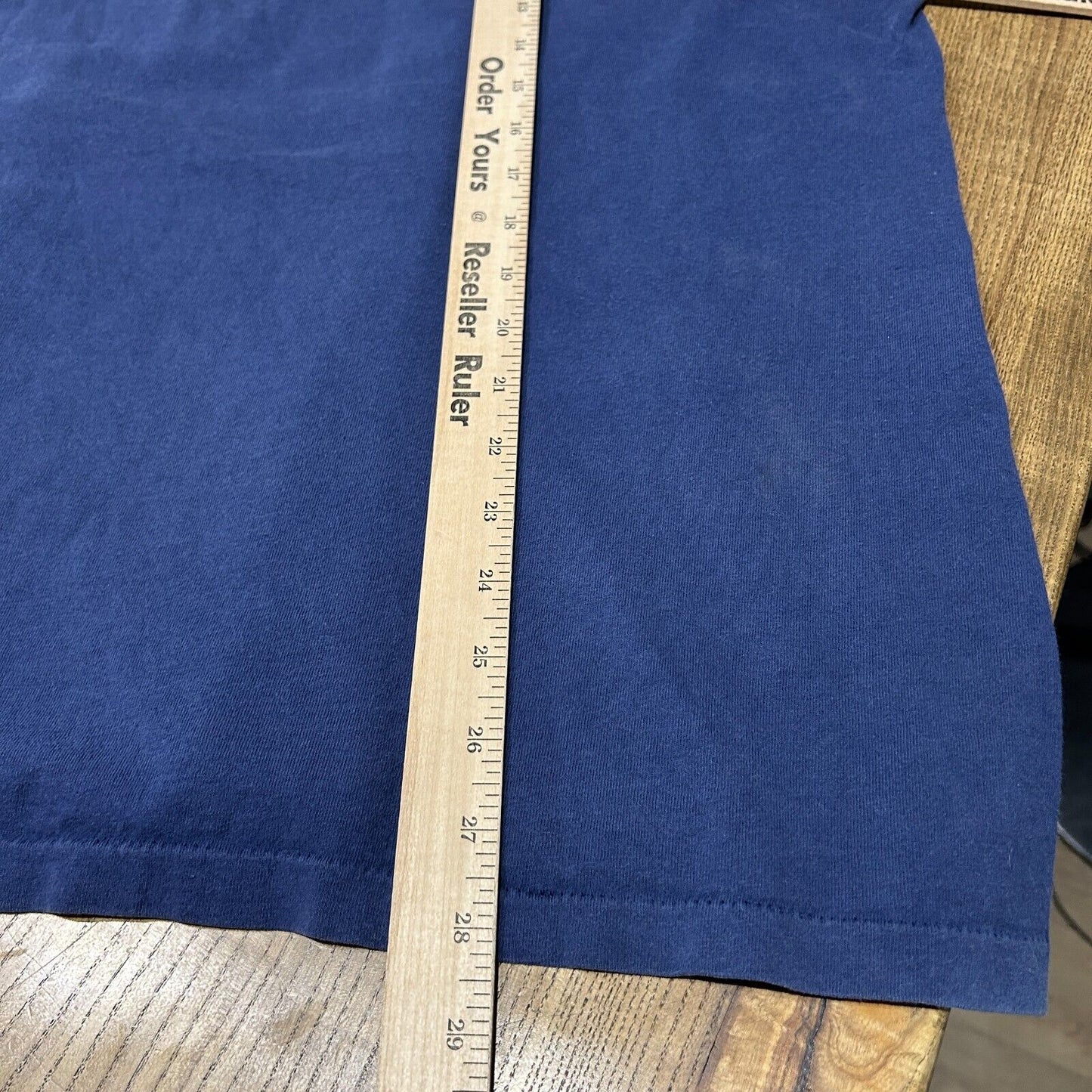 VINTAGE 80s | NIKE AIR Big Swoosh Logo Grey Tag T-Shirt sz XL Adult