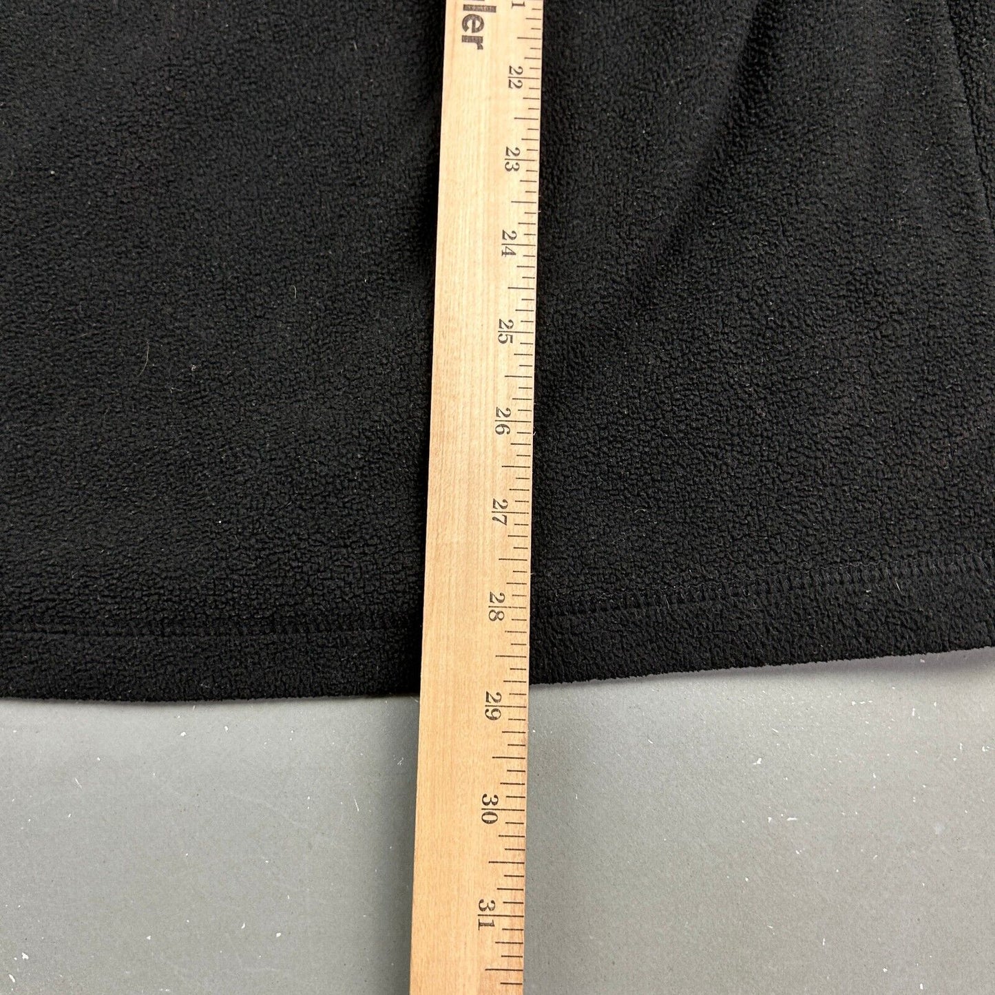 VINTAGE Tree Camo 1/4 Zip Black Fleece Sweater sz XXL Adult