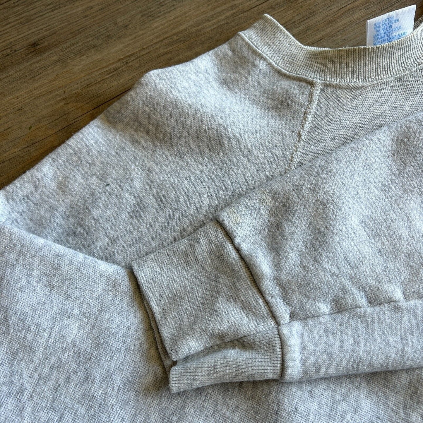 VINTAGE 80s | University Of Pittsburgh Crew Sweater sz L