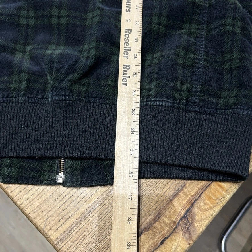 VINTAGE | Hysteric Glamour Plaid Bomber Jacket Sherpa Collar sz M