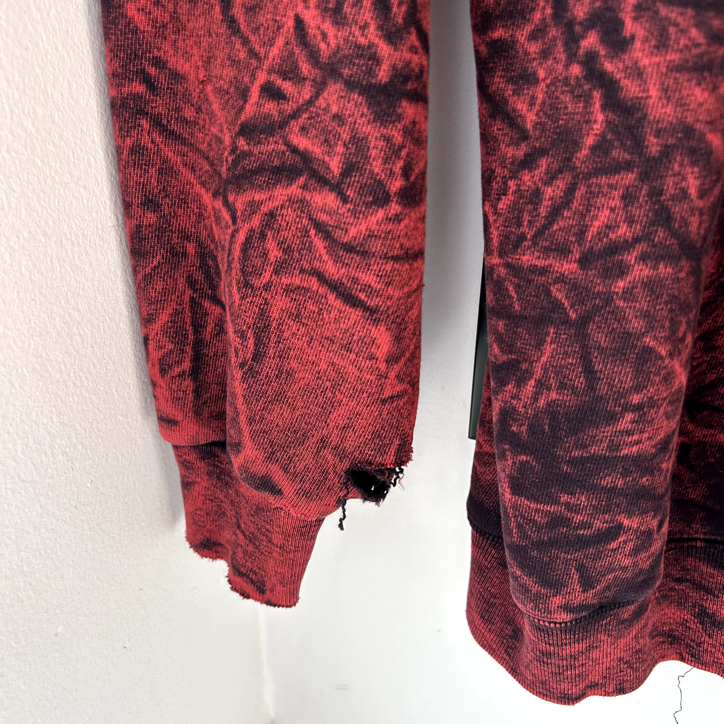 VINTAGE 1991 | Big Sky Montana Acid Wash Ski Crewneck Sweater sz L Adult