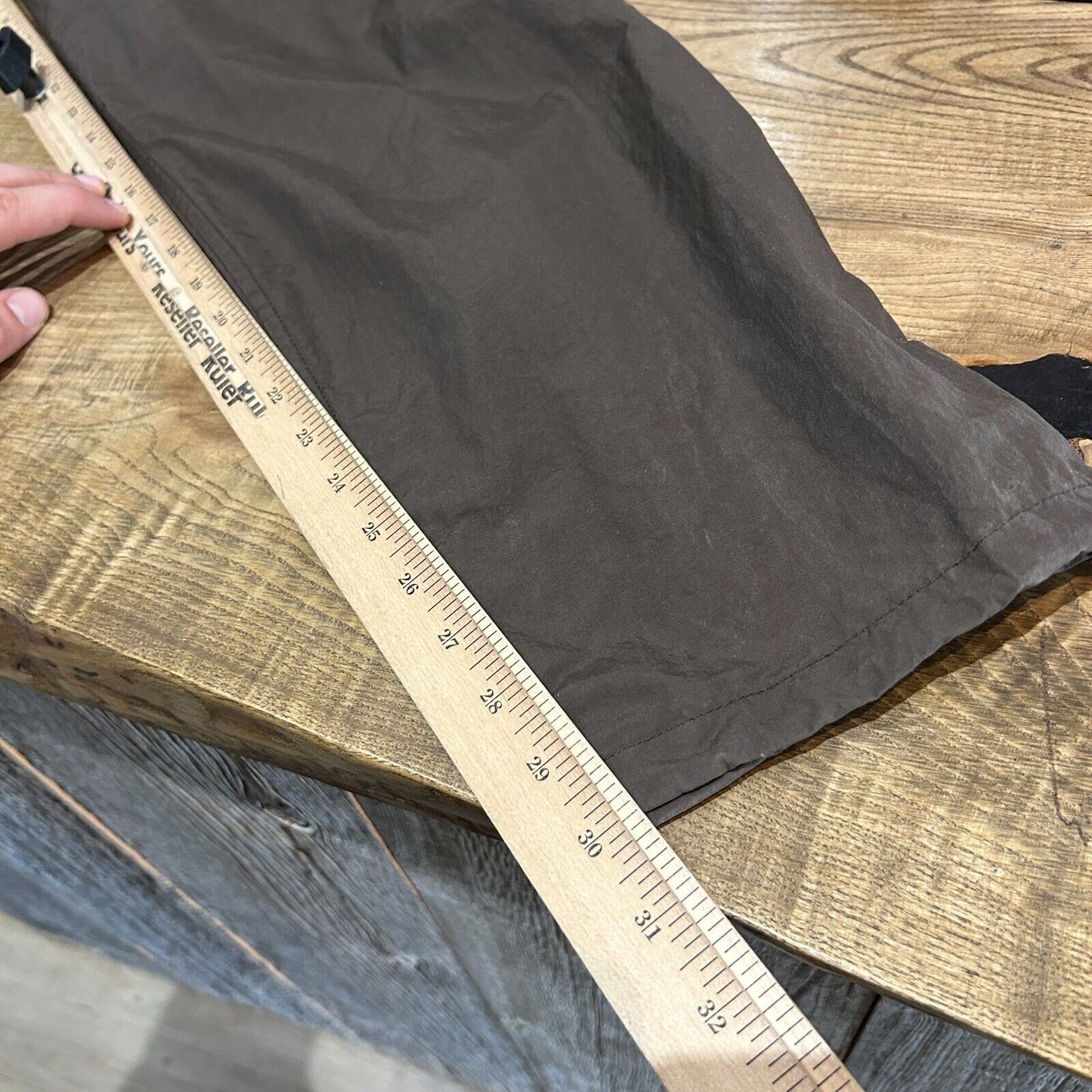 VINTAGE | GoodEnough Brown Nylon Cargo Pants sz L W34