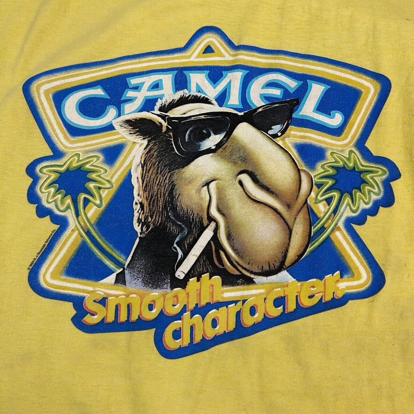 VINTAGE 80s | Joe CAMEL Smooth Character Sleeveless T-Shirt sz XL Men Adult