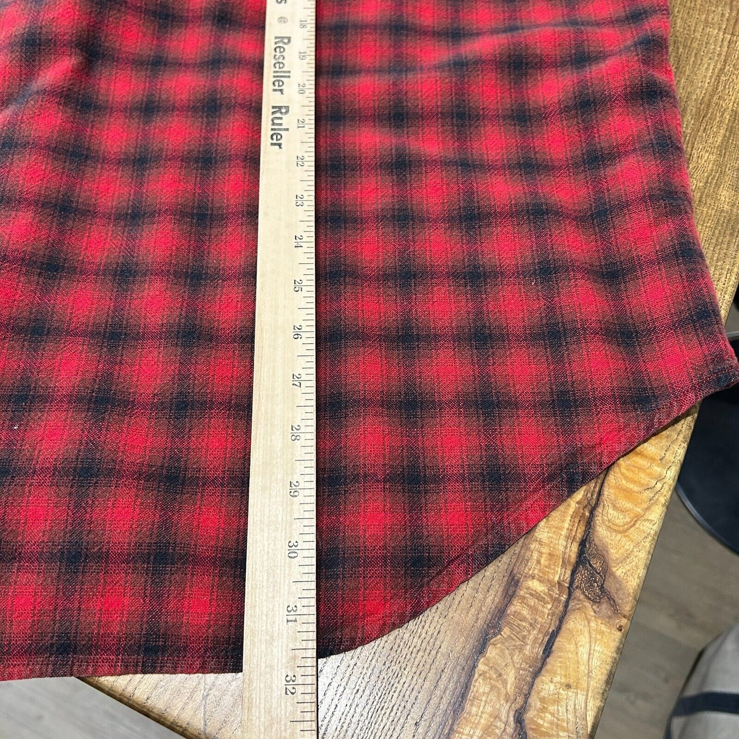 VINTAGE | Ralph Lauren Polo Jeans Shadow Plaid Button Down Shirt sz XL