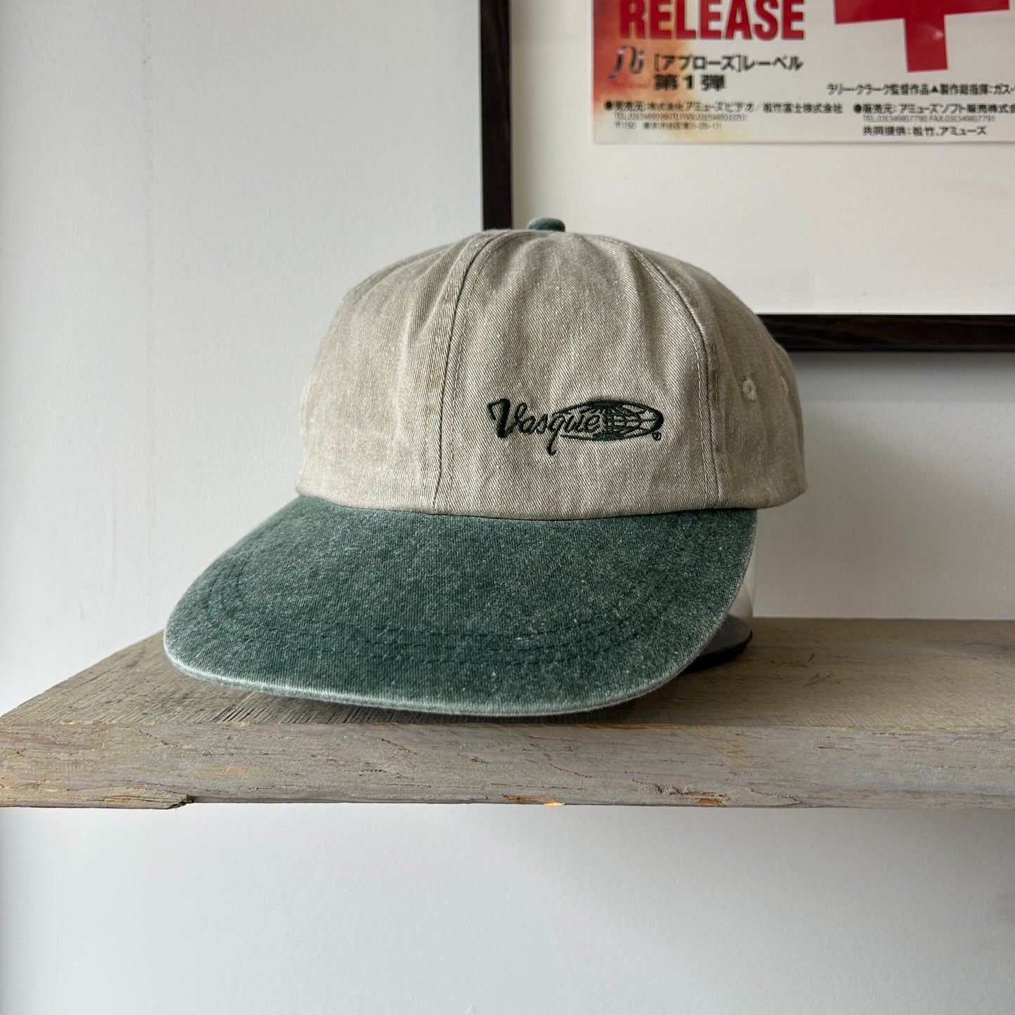 VINTAGE | Vasque Boots Two Tone Adjustable Cap Hat sz S/M