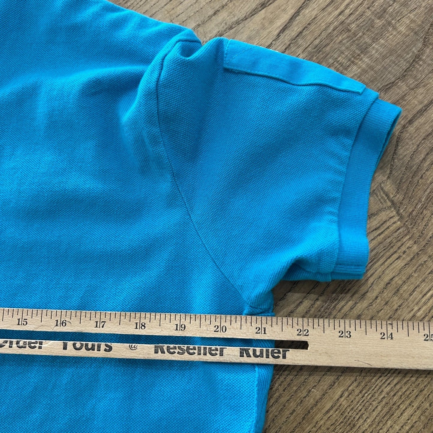 VINTAGE | Polo by Ralph Lauren Big Pony Bleeker St NY Blue Polo Shirt sz L