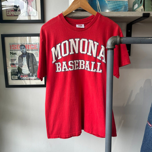 VINTAGE | Monona Baseball NIKE Team T-Shirt sz S Adult