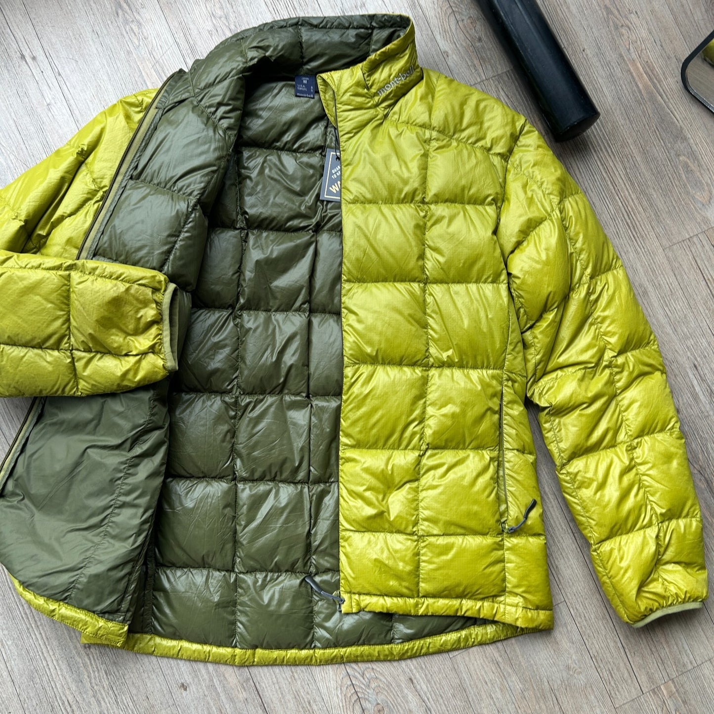 VINTAGE MONTBELL | Lightweight Square Down Jacket sz S