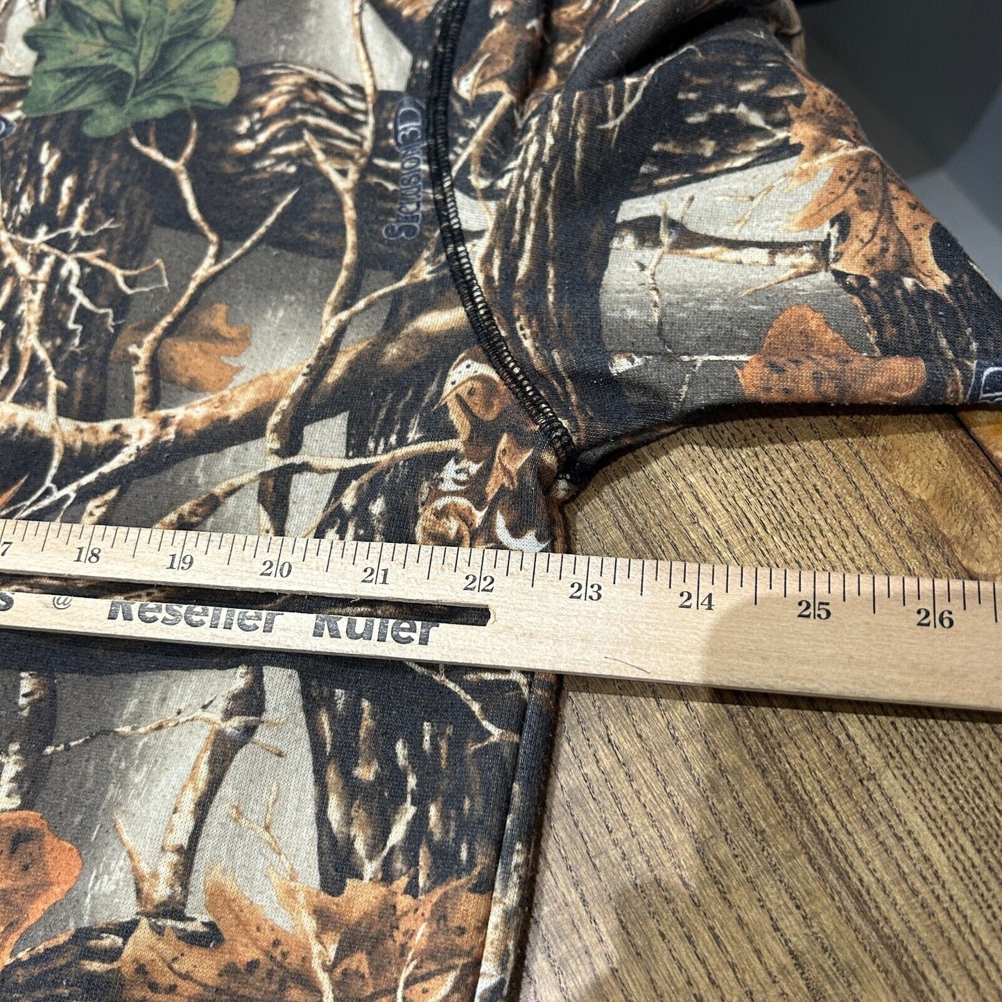 VINTAGE | Real Tree Camo Pullover Hoodie sz L