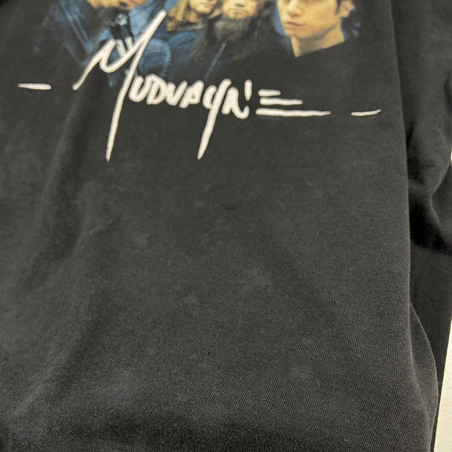 VINTAGE | Muduayn Black Band T-Shirt sz XL Men Adult