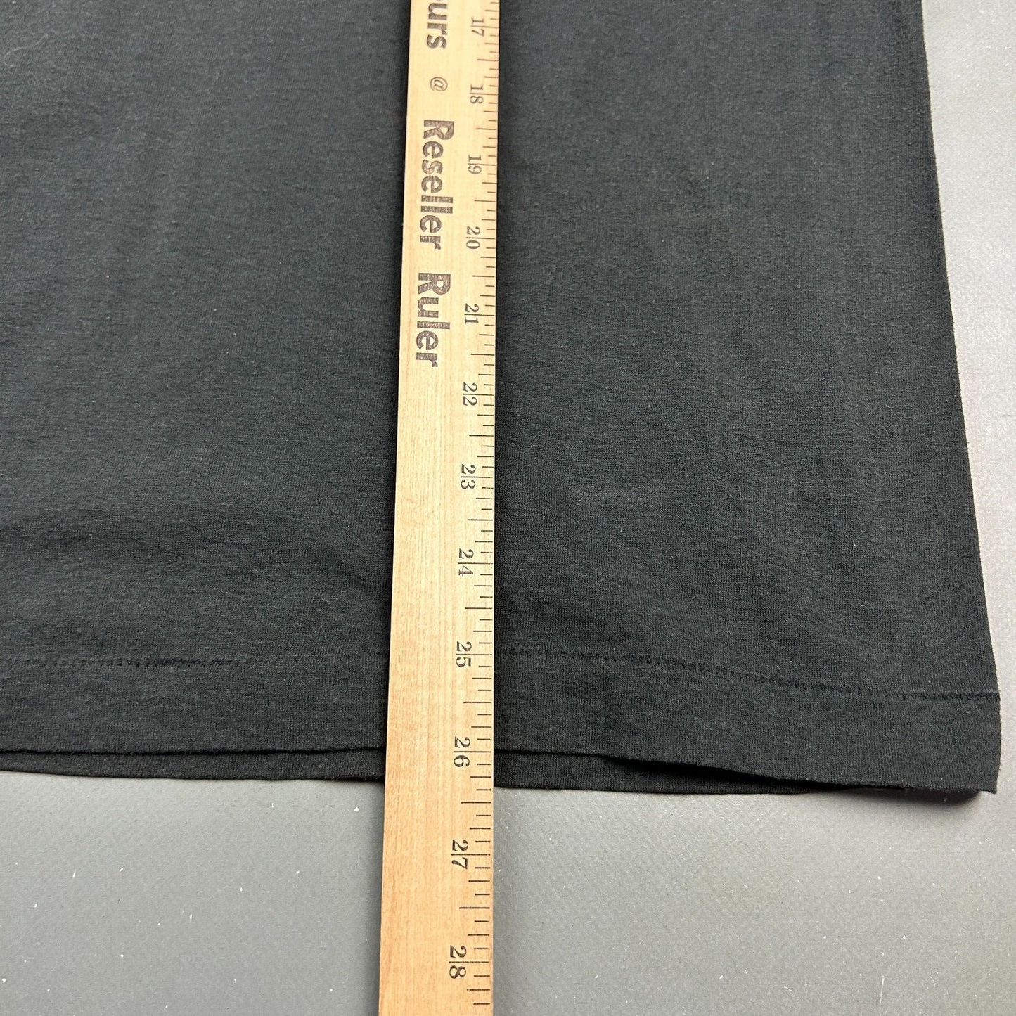 VINTAGE 80s | MainART Black Logo Screen Stars T-Shirt sz M Adult