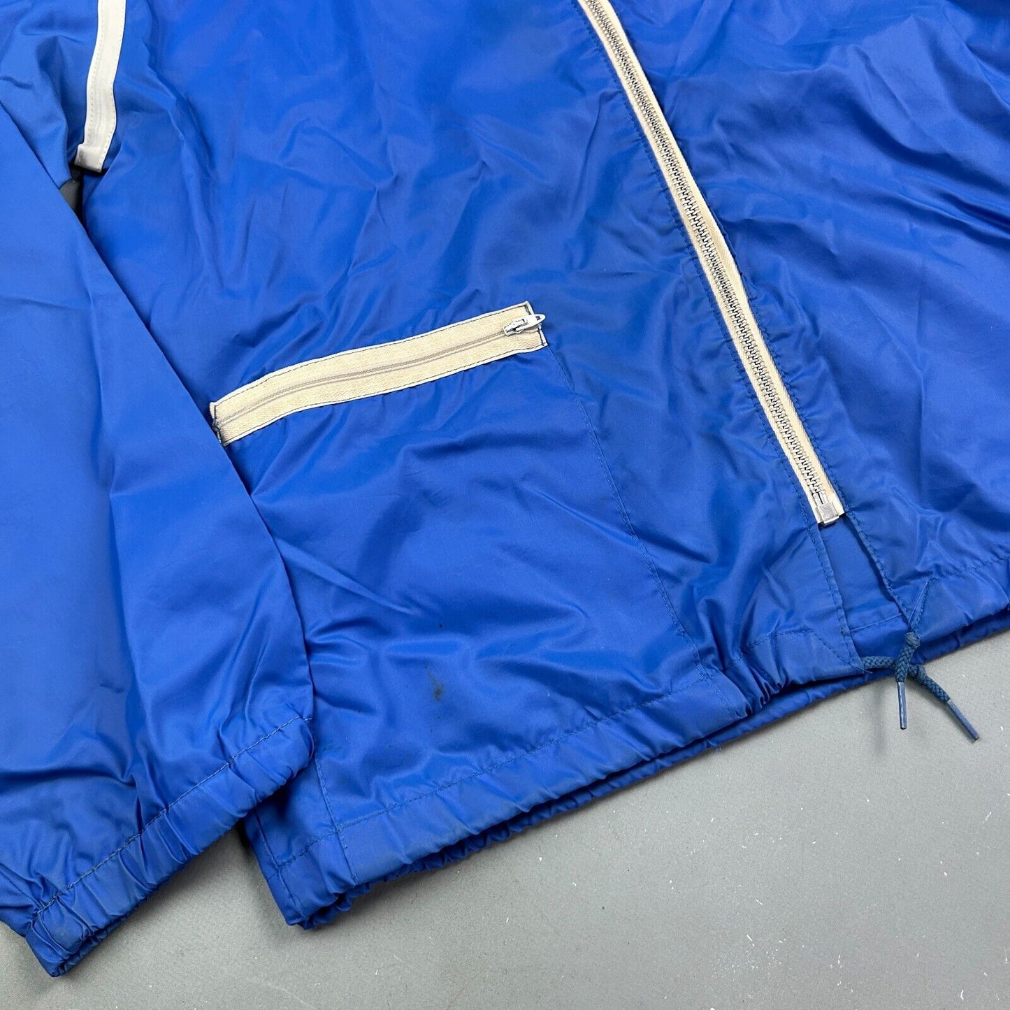 VINTAGE 60s | Wrestling School CHAMPION Light Jacket sz Med Adult
