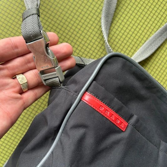 PRADA SPORT 90s - 00s | Linea Rossa Borsa Viaggio Nylon Messanger Side Bag