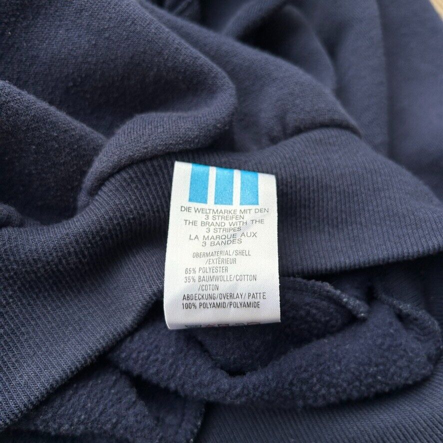 VINTAGE 80s | Adidas 3 Stripes Color Block Crew Sweater sz M