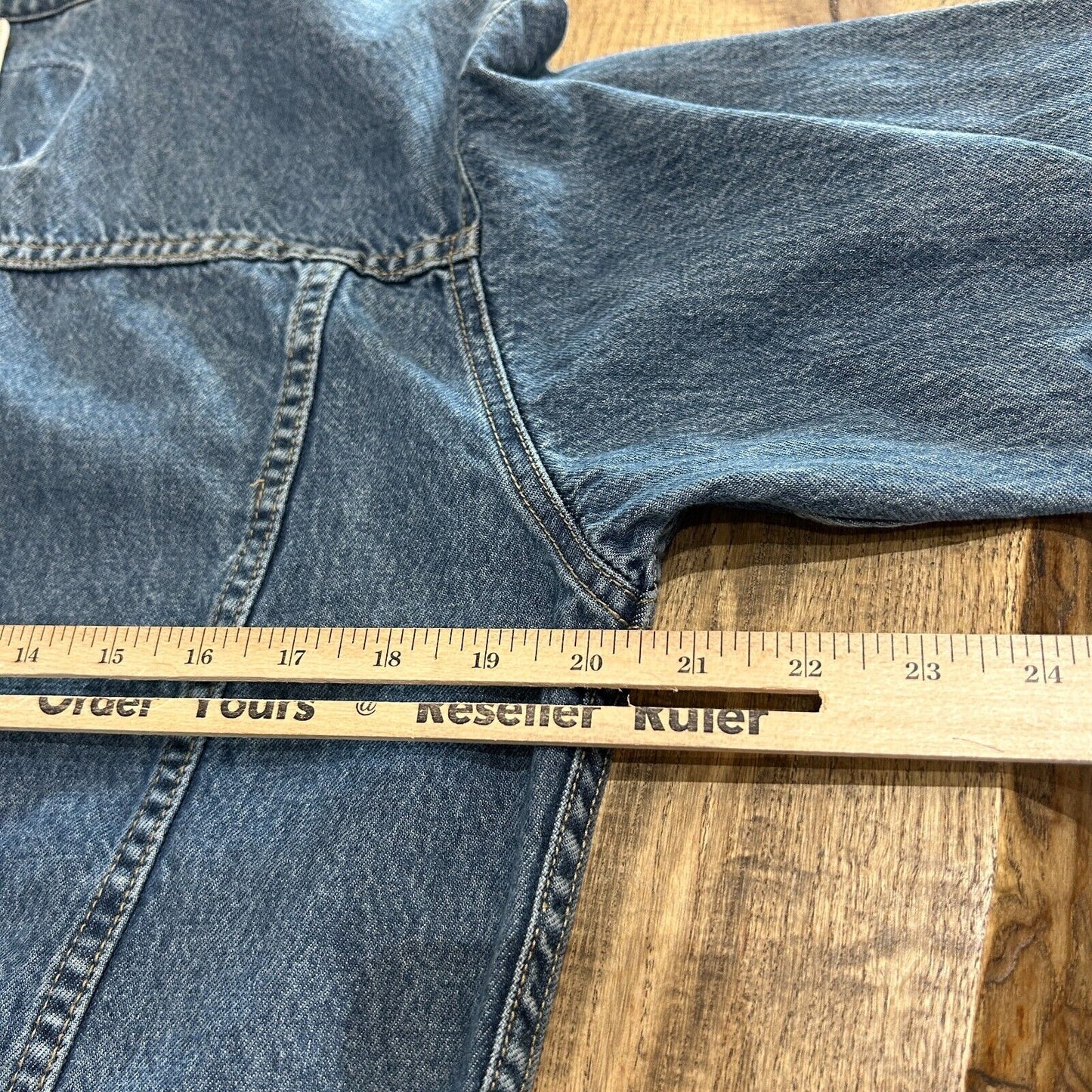 VINTAGE 90s | GAP Denim Jean Trucker Jacket sz S