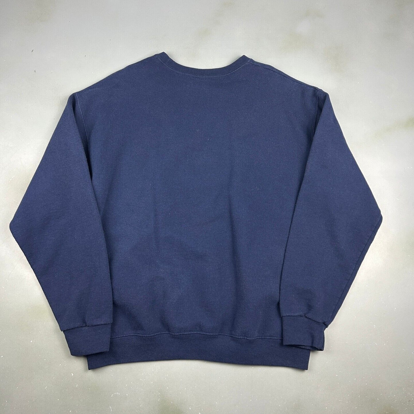 VINTAGE | Auburn University Big Logo Navy Crewneck Sweater sz M Adult