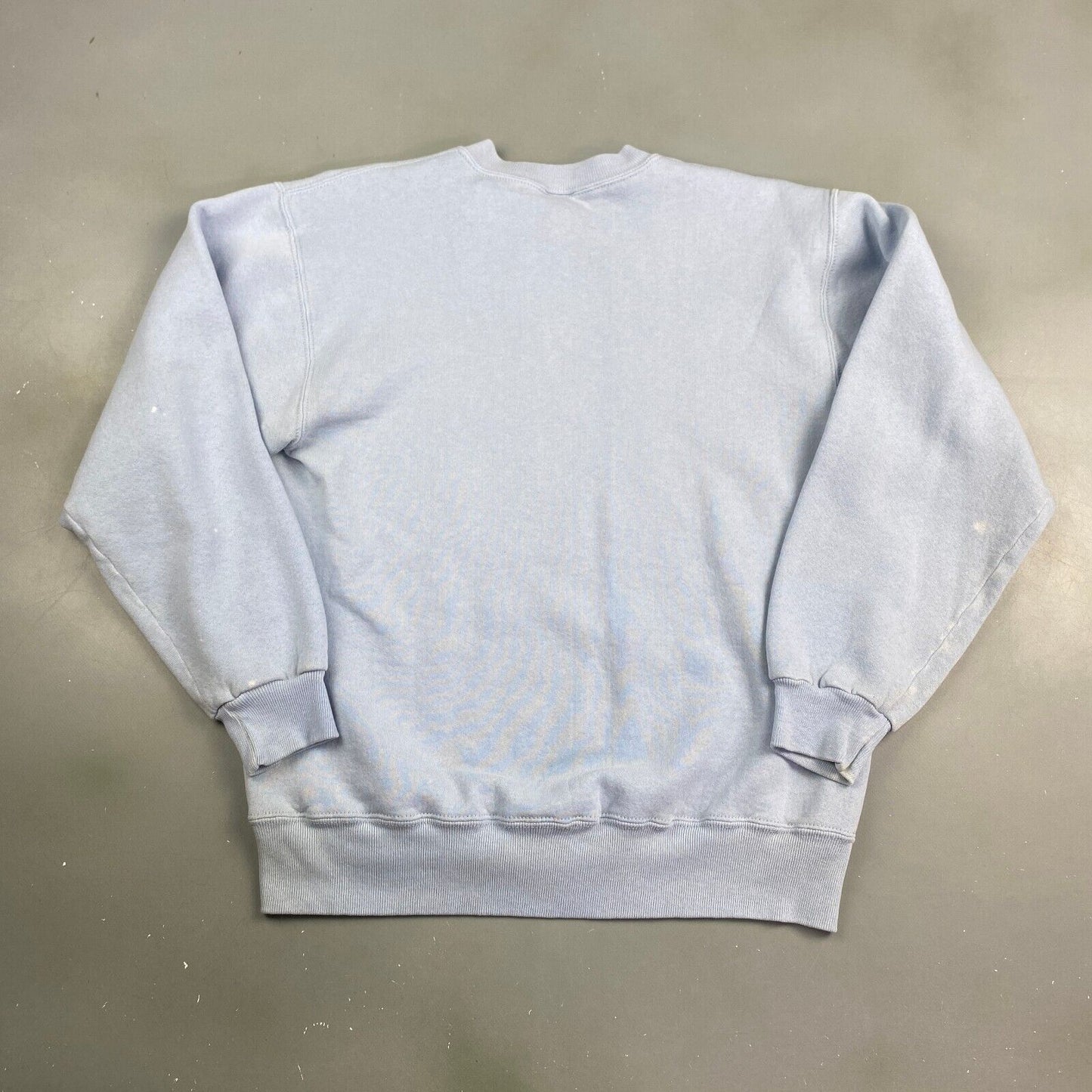 VINTAGE 90s Glendale Uni College Of Law Faded Russell Sweater sz Medium Adult