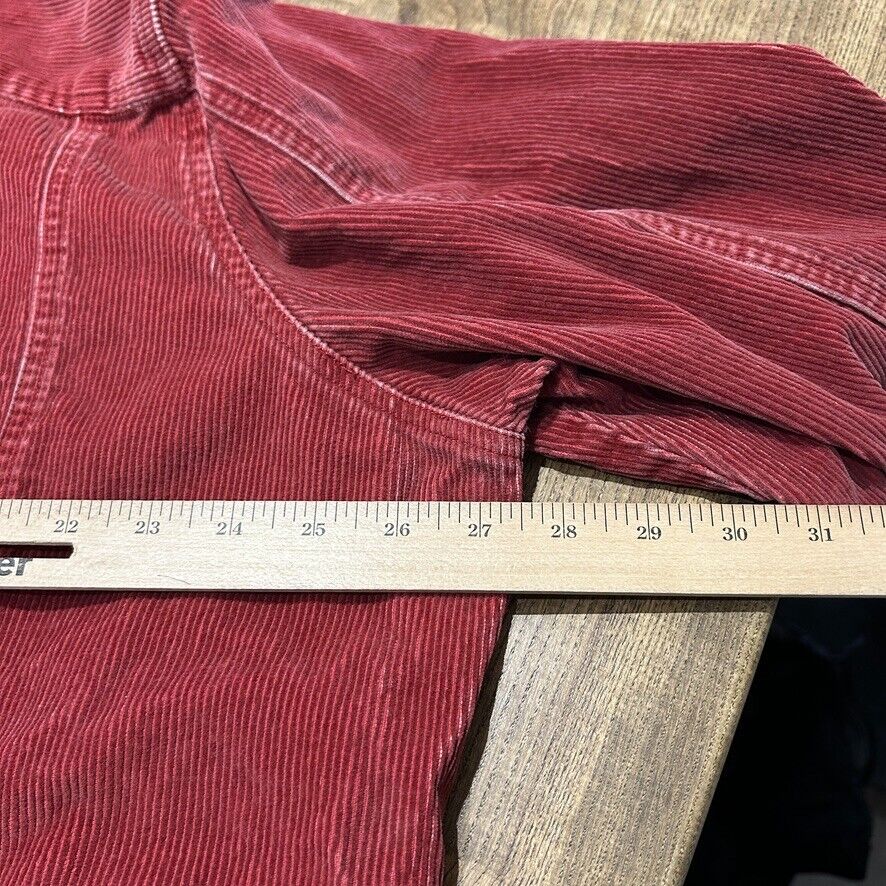 VINTAGE | Harley Davidson Corduroy Button Snap Shirt sz XXL