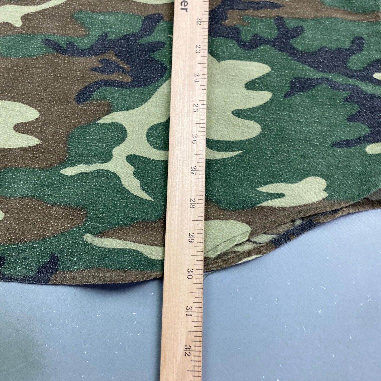 VINTAGE 80s Outdoor Sports Camo Cloth Button Up Shirt sz Large Adult