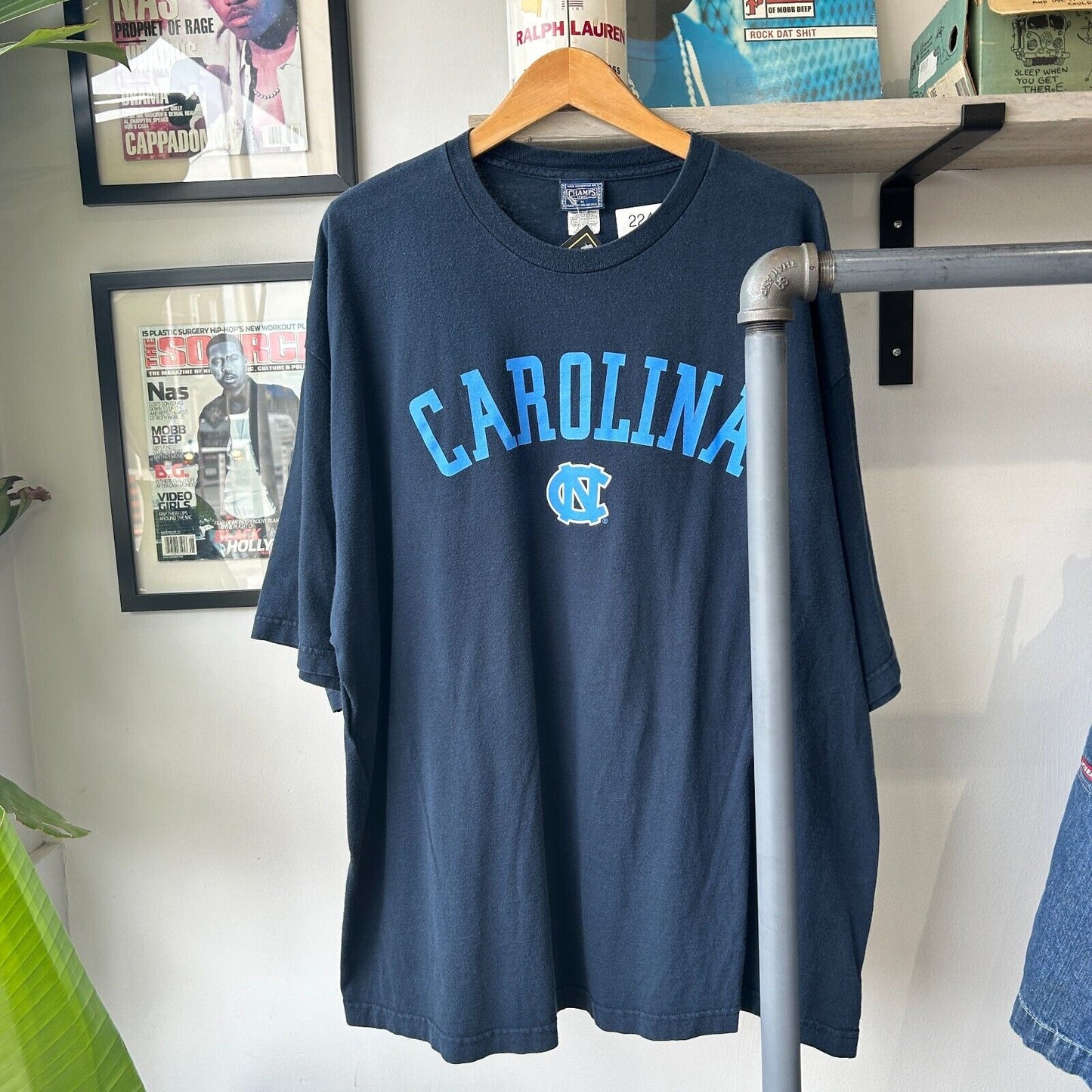 VINTAGE | North Carolina University Arch Logo T-Shirt sz XXL Adult