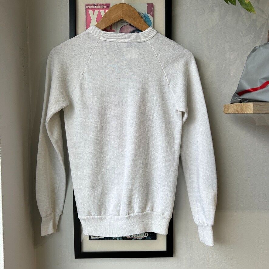 VINTAGE 70s 80s | Have A Northern Affair Crewneck Sweater sz XS