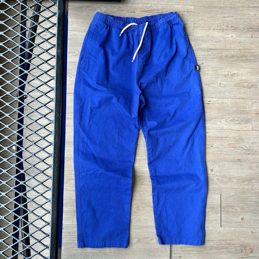 STUSSY Brushed Cotton Cavas Beach Trouser Baggy Pants sz XL