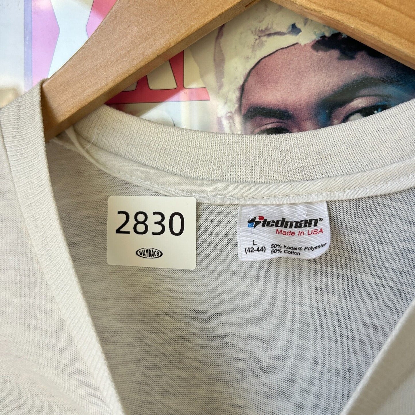VINTAGE 60s | I Support Social Fellowship T-Shirt sz L