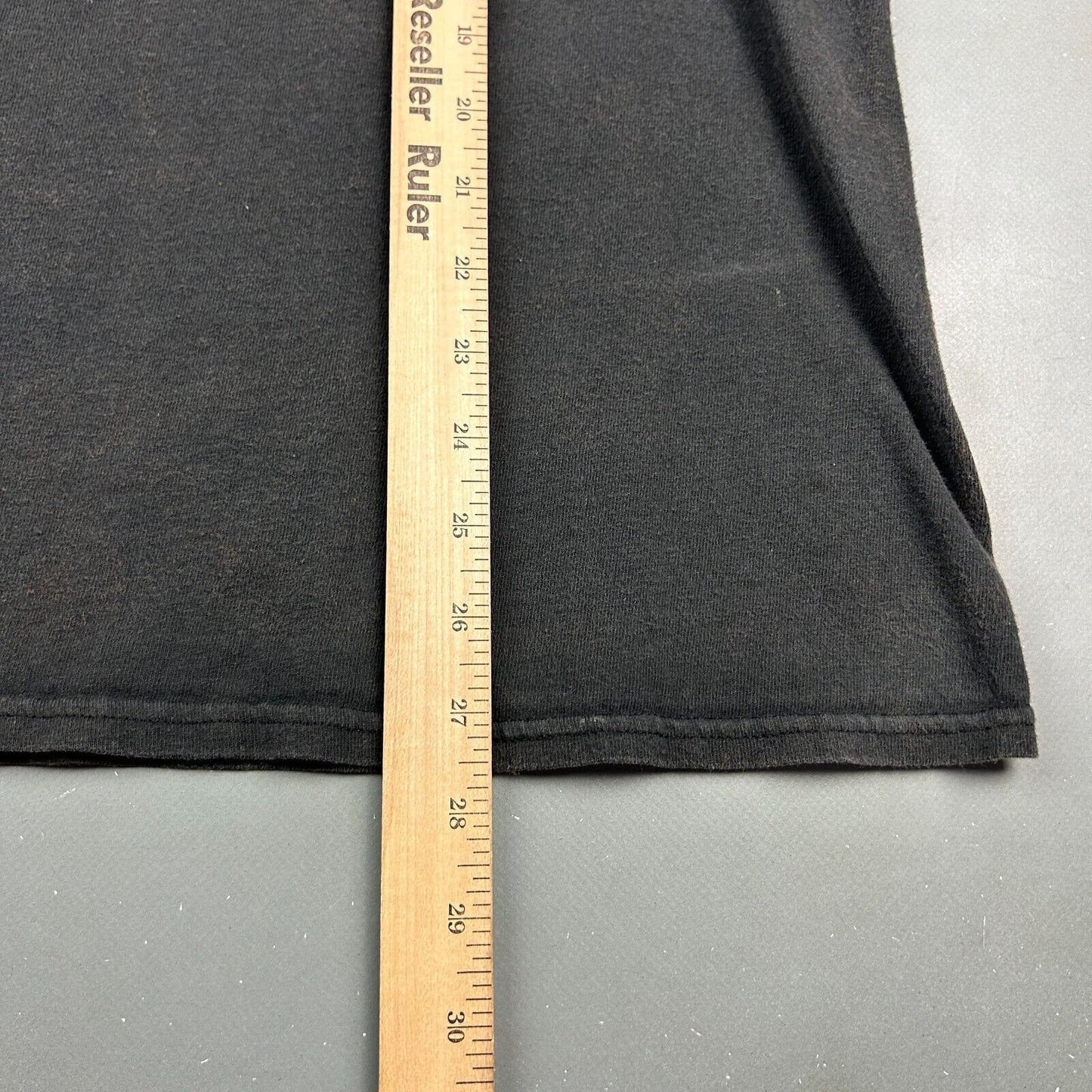 VINTAGE | Las Vegas Nevada Always Open! Faded Black T-Shirt sz M Adult