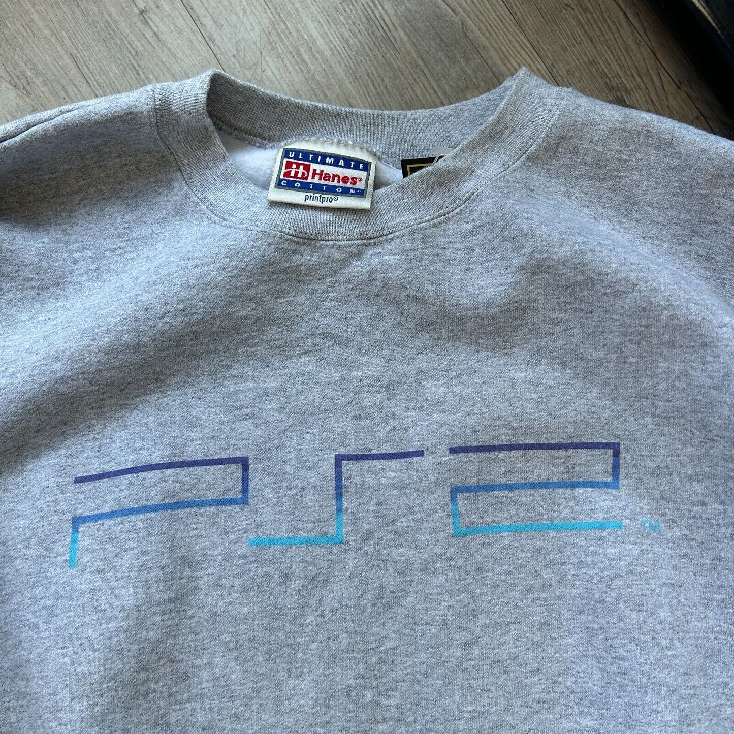 VINTAGE 2000 | PS2 Playstation Launch Heavyweight Crew Sweater sz XL