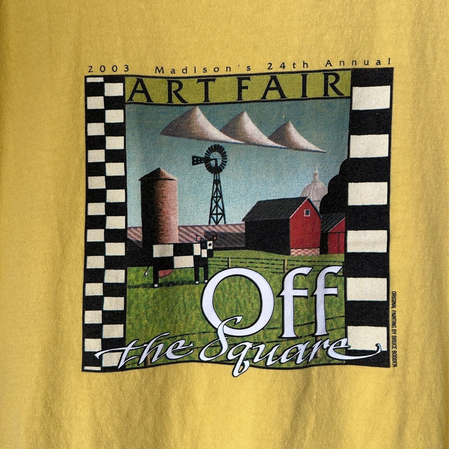 VINTAGE | Madison Art Fair Tank Shirt sz M
