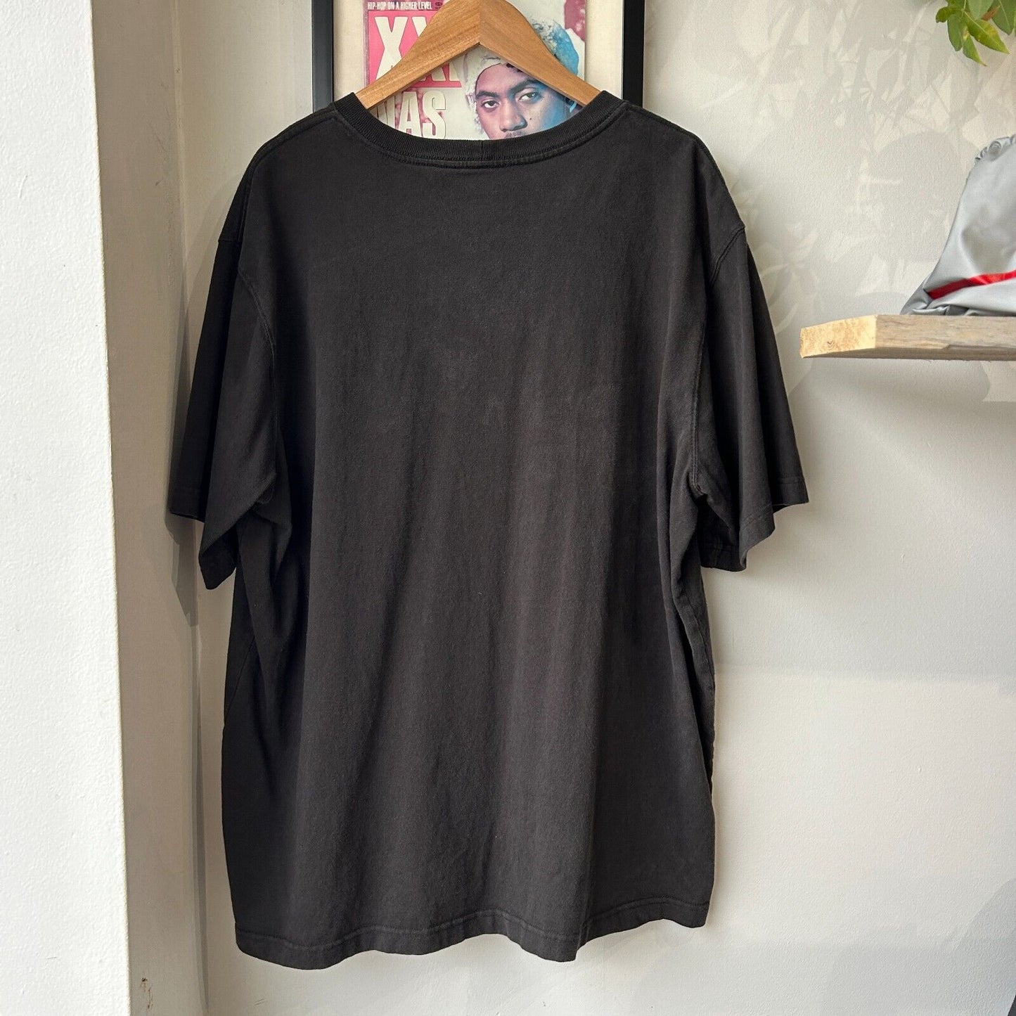 VINTAGE | Carhartt Logo Faded Black Logo Relaxed T-Shirt sz XL