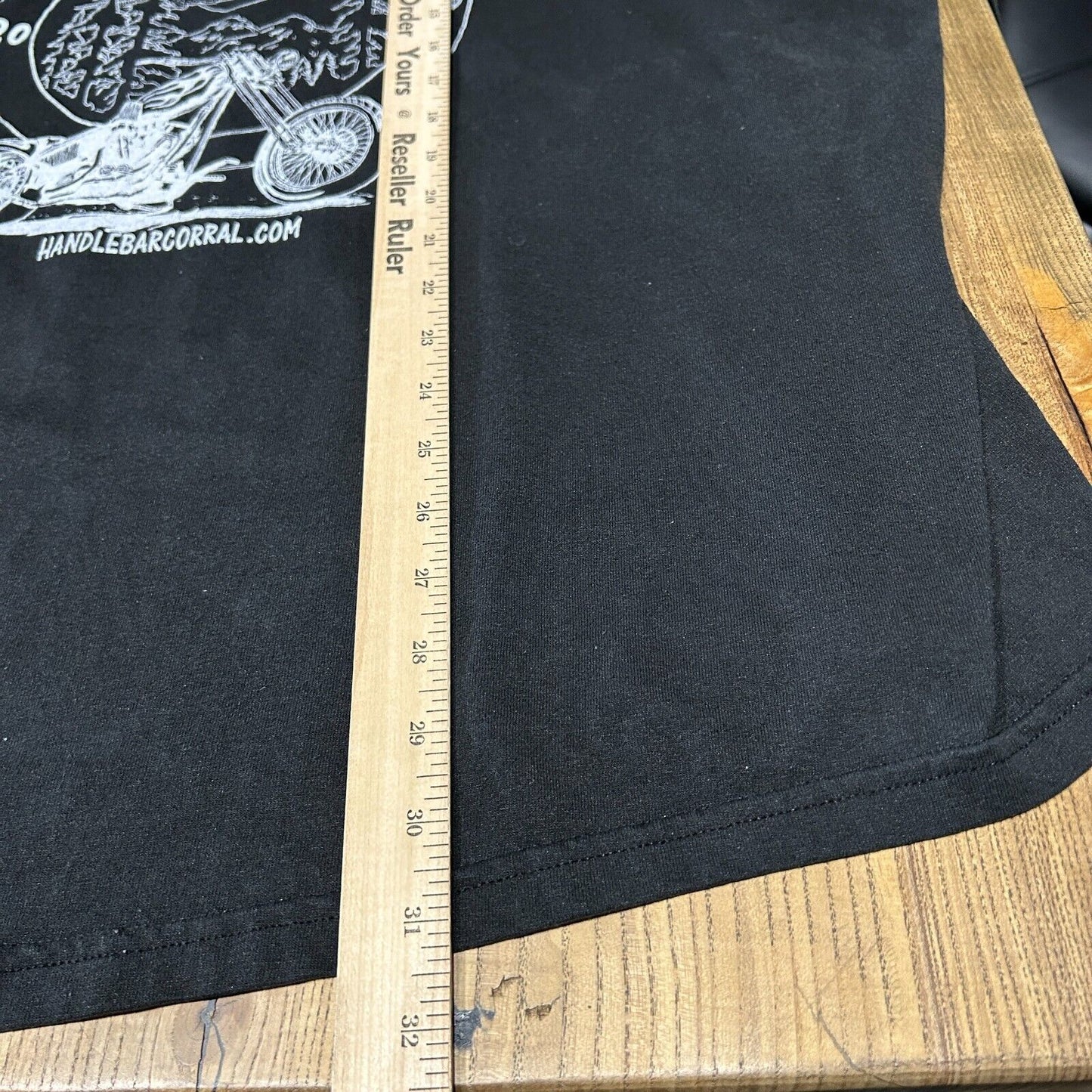 VINTAGE | Thunder In The Smokies Black Biker T-Shirt sz 3XL Adult