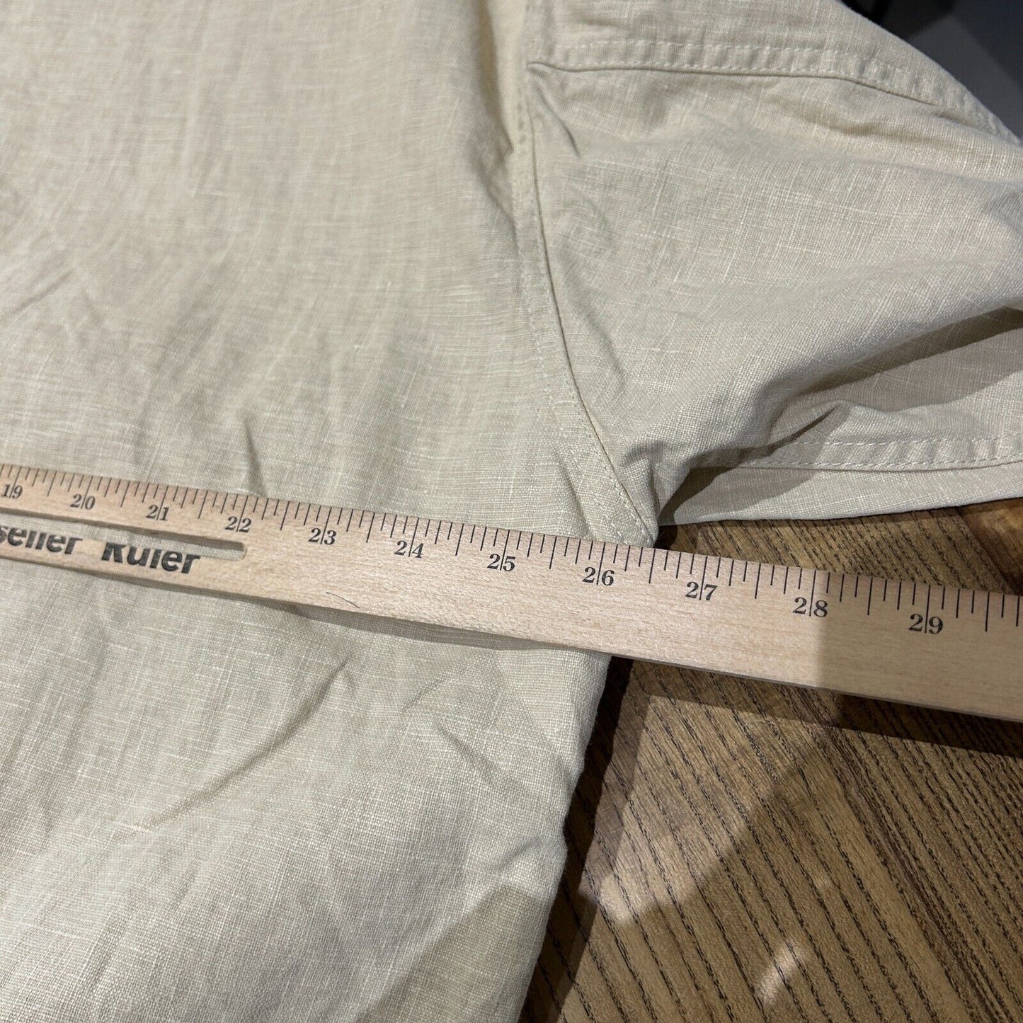 STUSSY | Waxed Linen Natural Short Parka Jacket NWT sz L