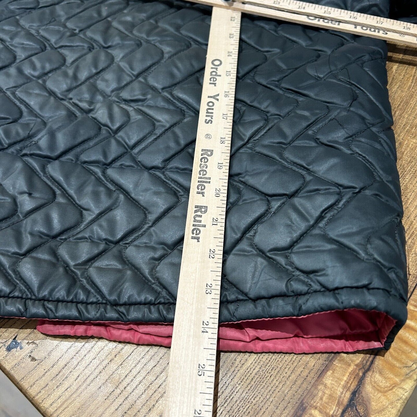 VINTAGE 70s 80s | Blank Sun Fade Black Nylon Liner Bomber Jacket sz M Adult