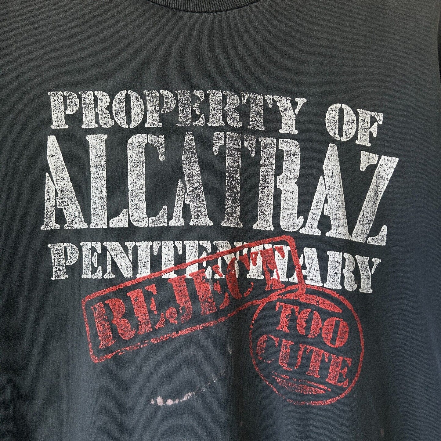 VINTAGE | Alcatraz Reject Too Cute T-Shirt sz L