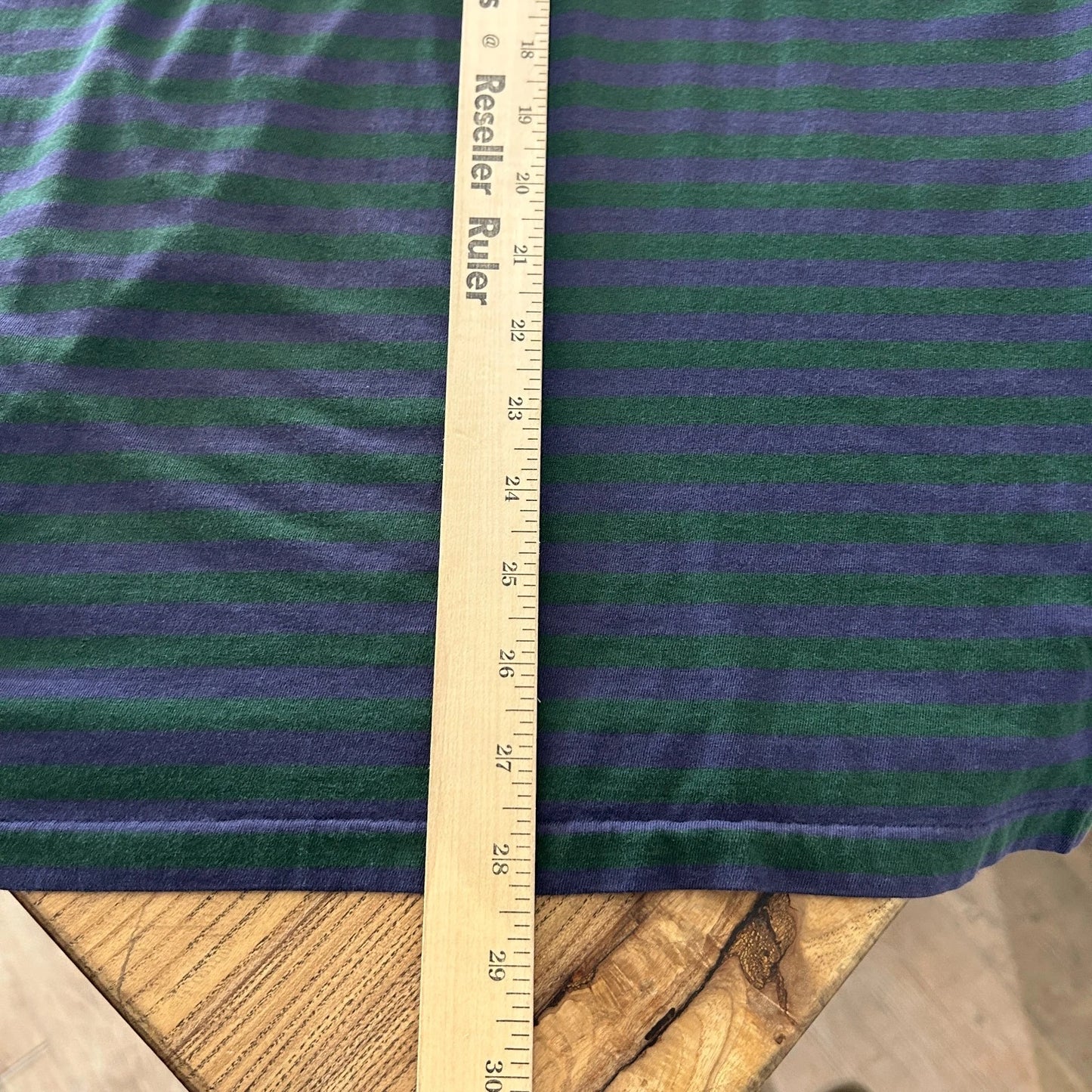 VINTAGE Y2k | Ralph Lauren Sm Pony Tonal Striped Polo Shirt sz L
