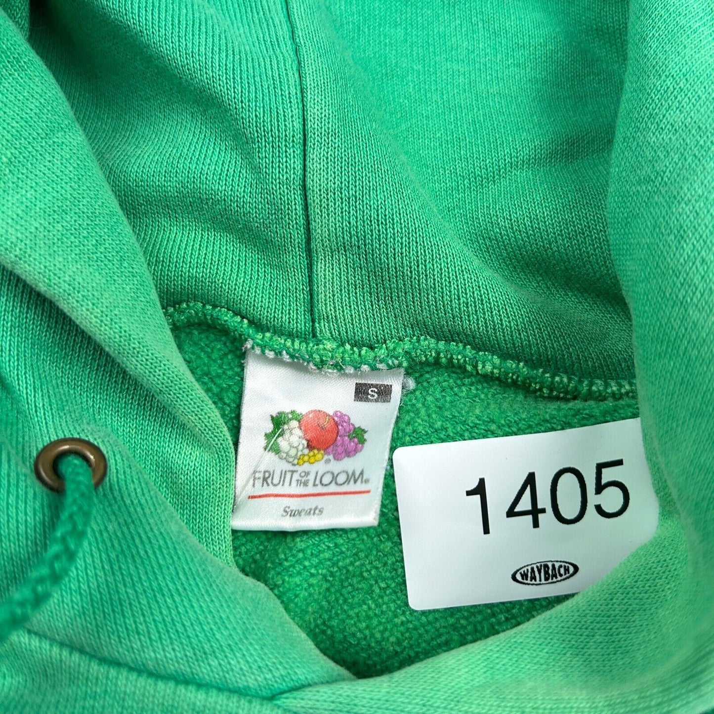 VINTAGE Dublin Ireland Green Hoodie Sweater sz Small Adult