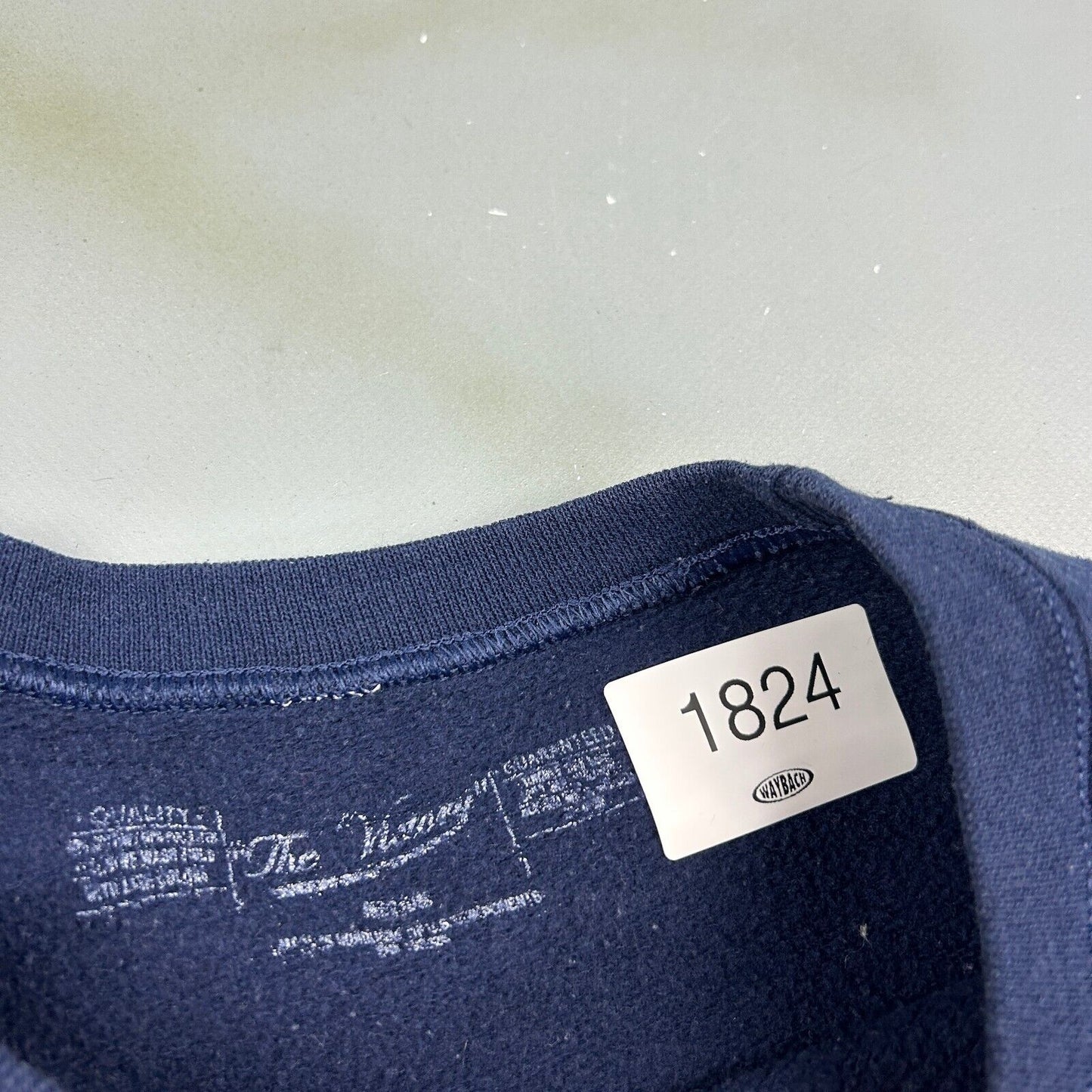 VINTAGE | Auburn University Big Logo Navy Crewneck Sweater sz M Adult