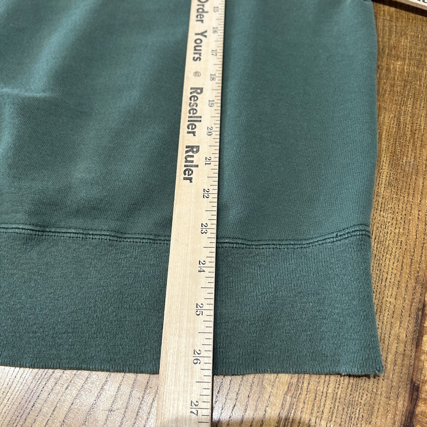 VINTAGE 90s | Champion Sm Logo Faded Thrashed Crew Sweater sz M