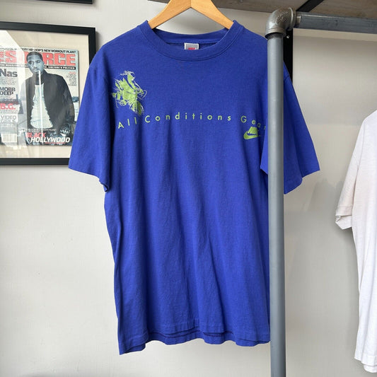 VINTAGE 90s | Nike All Conditions Gear Biking ACG T-Shirt sz M-L